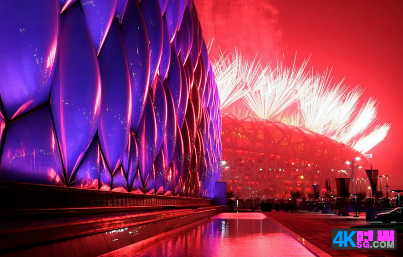 北京奥运会的画开幕式图片