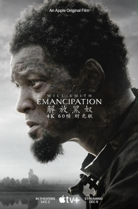 联盟福利《 解放黑奴 Emancipation 》2022/豆瓣7.5/动作/惊悚/历史/杜比5.1英语/4KSG[时光4K60帧]