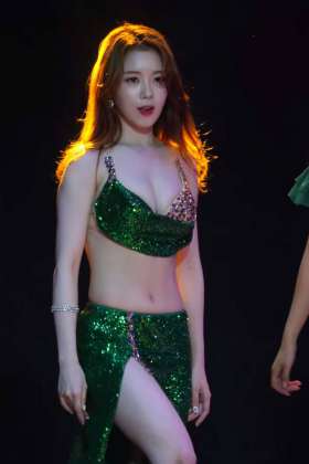 60帧 身材超好的五位韩国小姐姐在台上扭腰扭屁股 跳舞给你看(三部)[737.96MB/百度]