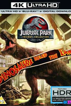 [4K] 侏罗纪五部合集 侏罗纪公园+侏罗纪世界 国英双语 特效字幕 Jurassic.Park.&.Jurassic.World.1993-2018.Blu-ray.2160p.x265.10bit.HDR.4Audio.mUHD-FRDS 130.83G