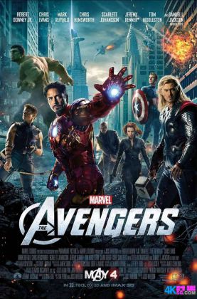 [百度] 60帧 [ 豆瓣8.2 ] 复仇者联盟1 The Avengers (2012).英语.中字[6.75G]